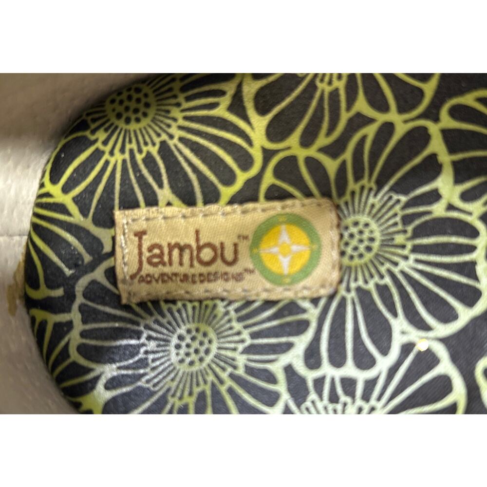 Jambu Prizm Mary Jane Flats Brown Leather Comfort Shoes Size 9M Strappy Boho - Picture 5 of 8